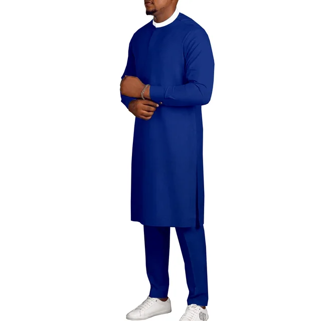 Shola Long Sleeve Kaftan Outfit - Image 4