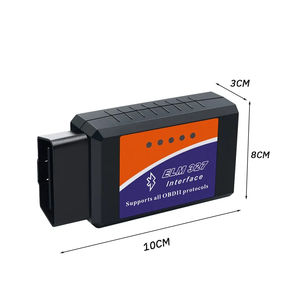 Diagnostic Instrument 1PC Android Windows ELM327 OBD2 V2.1 Bluetooth Car Detector Diagnostic Instrument Auto Fault Scanner Tool obd2 scanner obd code reader system diagnostic tool