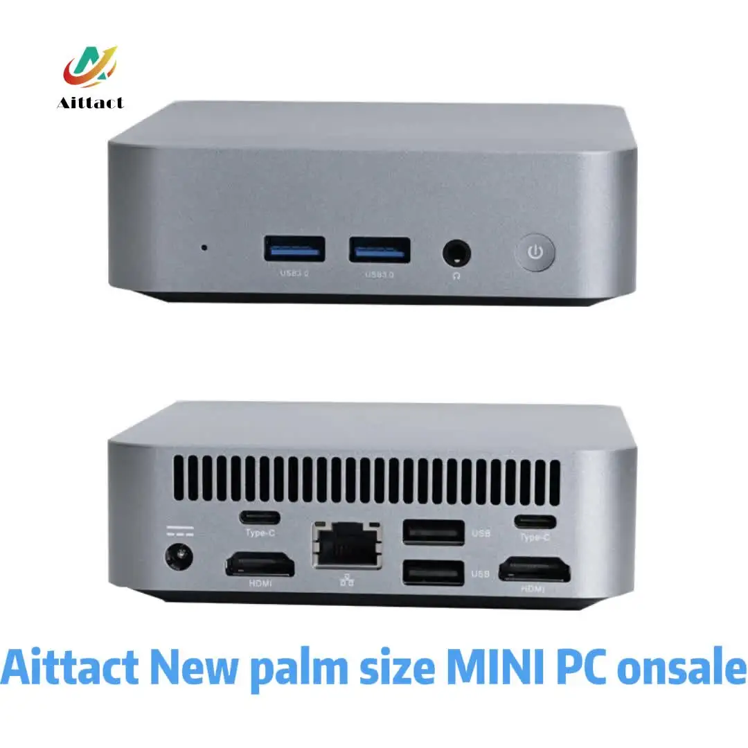 AITTACT New Mini PC Intel core 11th Gen i7-1185G7 Windows 11 DDR4