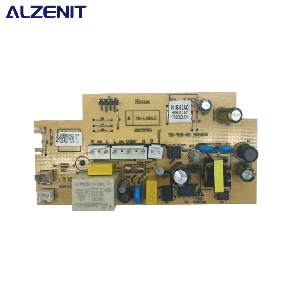 New For Homa Refrigerator Control Board W19-60AC W19-60AB W19-60ABC Circuit PCB W19-60 Fridge Motehrboard Freezer Parts