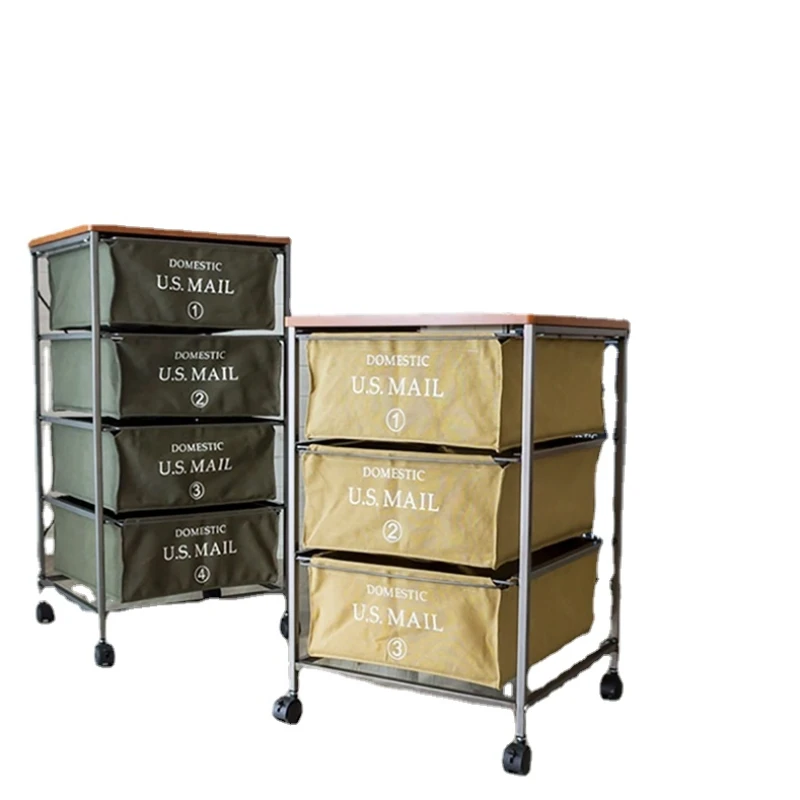 

HXL Drawer Storage Cabinet Mobile Locker Home under Table Organizing Cabinet Storage Rack