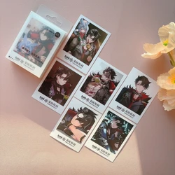 40PCS/Set Game Impact Standing Roles Lomo Card Photocard HD Printed Small Album Photo Cards For Fans Collection Postcard