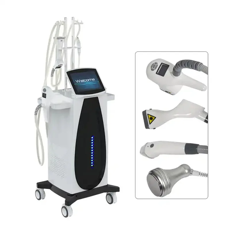 

Professional Vela 4 In 1 Vacuum Infrared Roller Cavitation Fat Removal Cellulite Reduction Liposuction Body Shaping Device