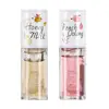 Korean Kawaii Lip gloss Honey Peach Lip Oil Long Lasting Non-sticky Moisturizing Vitamin E Lip Tint Lip Plumper Lip Care Serum 1