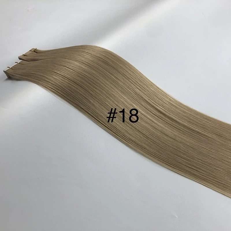 High Quality Remy Human Hair Tape In Extensions 2.5g/pcs Skin Weft PU Straight Remy Virgin Hair Extensions Piano Color