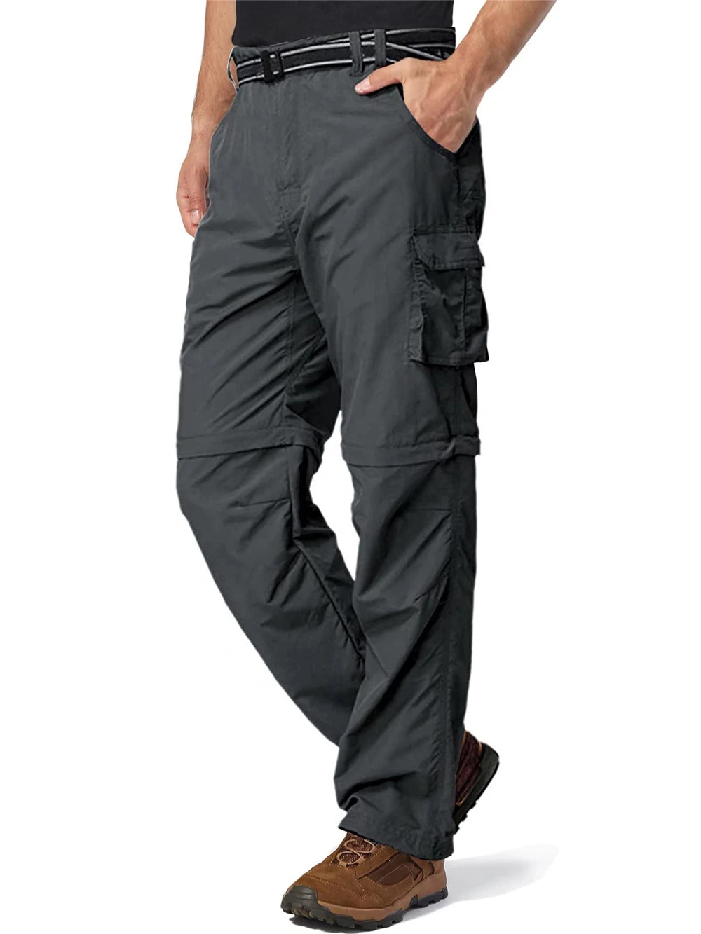 Men's Travel Backpacking Zip-Off Cargo Pants - Travel 100 Zip-Off