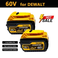 Pour batterie d'origine DEWALT 5AH 6AH DCB609 18V 20V 60V batterie lithium-ion pour Dewalt DCB204 DCB205 DCB206 DCB609 DCB184 DCB200 1