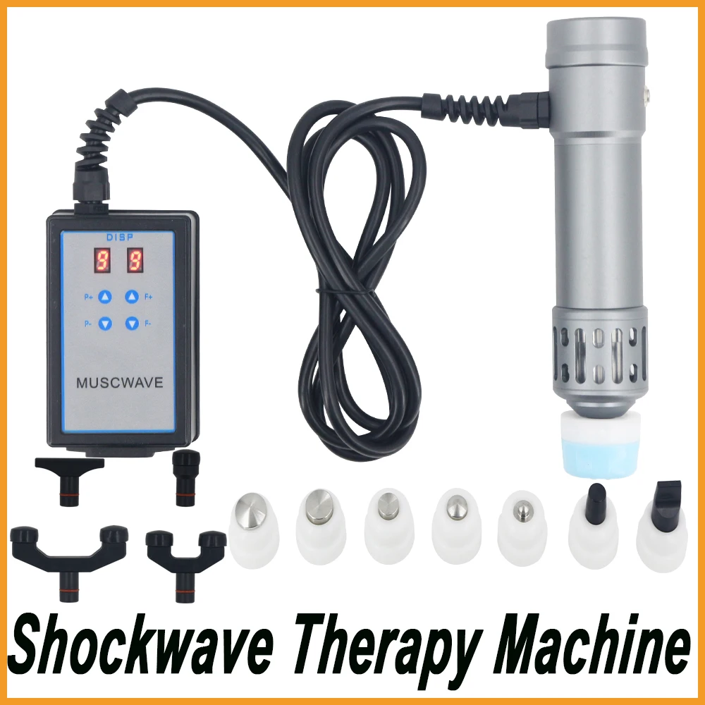 

2 In 1 Portable Shock Wave Therapy Machine For ED Treatment Home Use Shockwave Massager Reduce Pain Body Relaxation