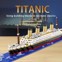 Titan Micro Particle Building Blocks, CHILDREN'S Building Block Toys Desktop Decorations Puzzle Assembly Toys 2