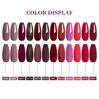 12PCS/SET 6ml Color Nail Gel Polish Set Kits Base Top Coat Varnish Soak Off UV Gel LED Semi Permanent All For Manicure Nail Art 1