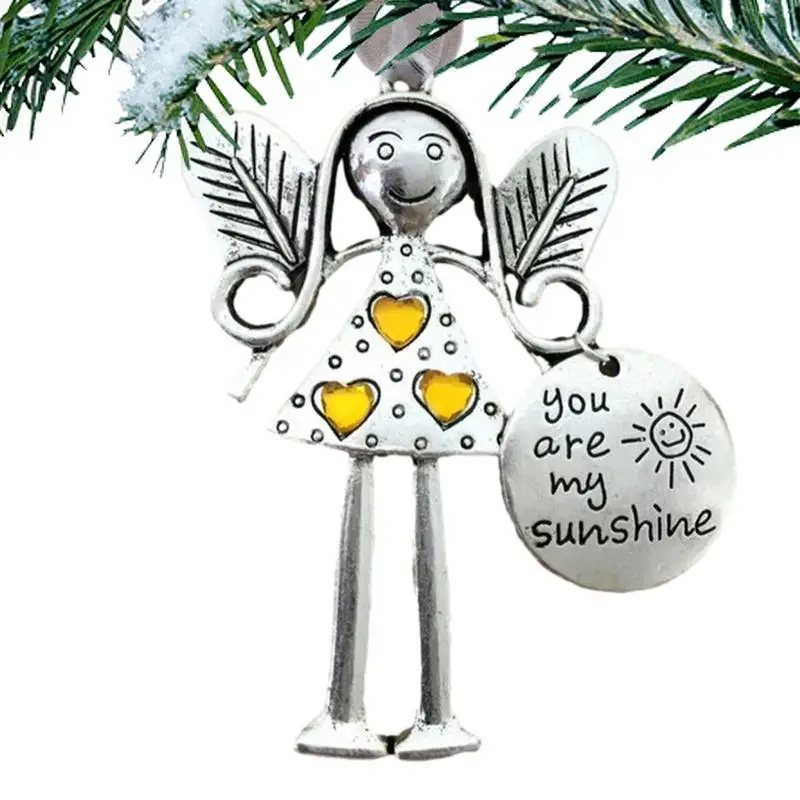 

Angel Tree Ornaments Holiday Decor Angel Pendants Crazy Beautiful Friends Forever Room Decor Friendship Gifts Christmas Tree