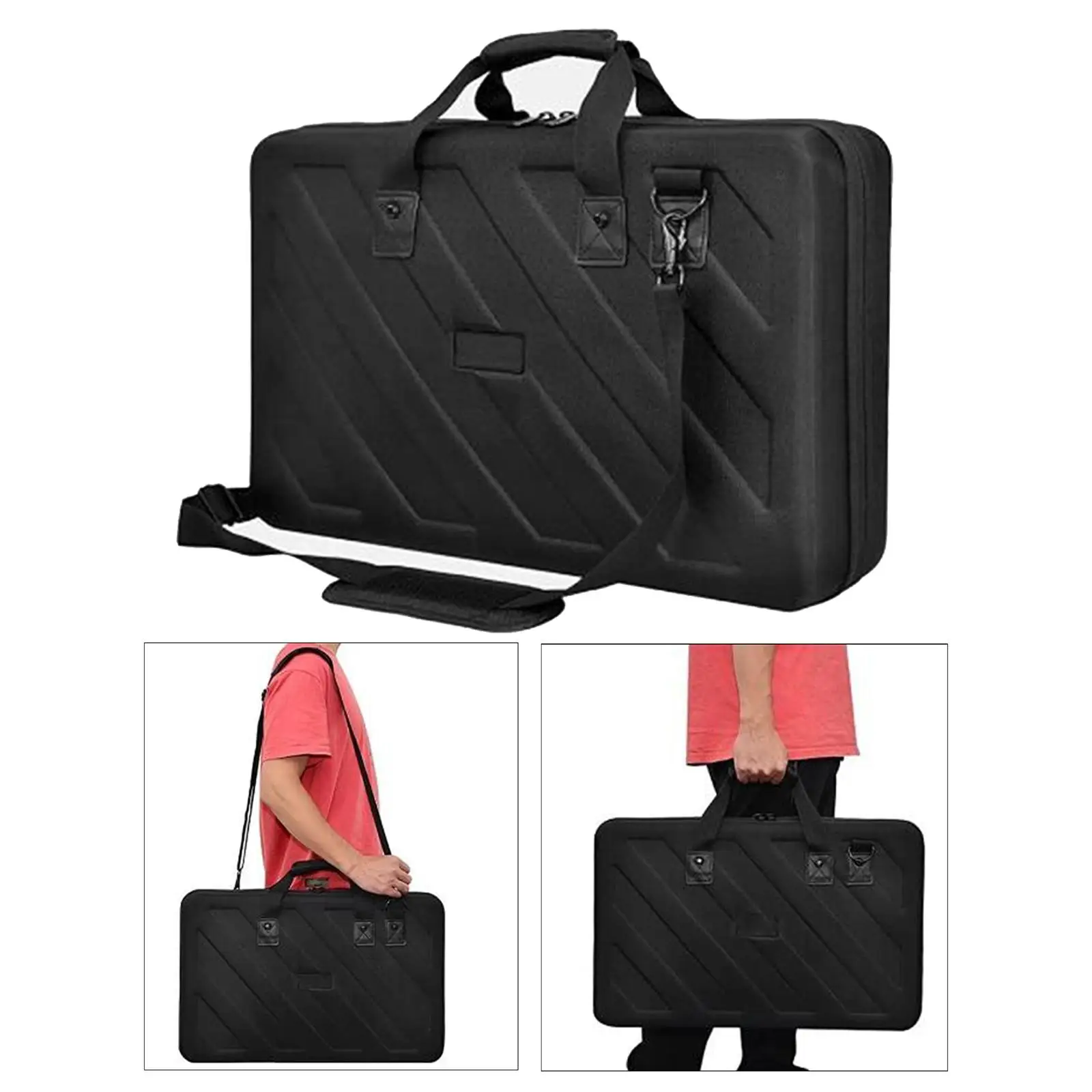 EVA Hard Case Zipper Carry on Shockproof DJ Controller Case Bag Shockproof Protection Zipper DJ Mixer Bag for Ddj-1000