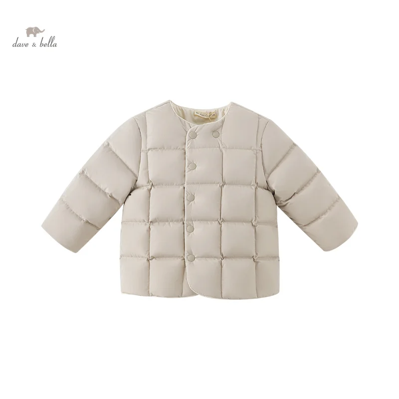 Dave Bella Children Girls Boys Baby Down Jacket 2025 Winter New