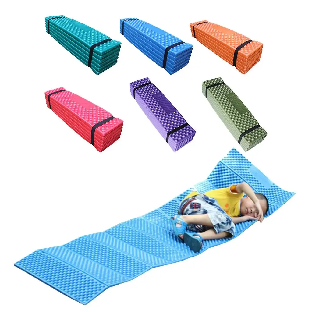 Portable Folding Outdoor Camping Mat Sleeping Pad for Hiking Backpacking - 6