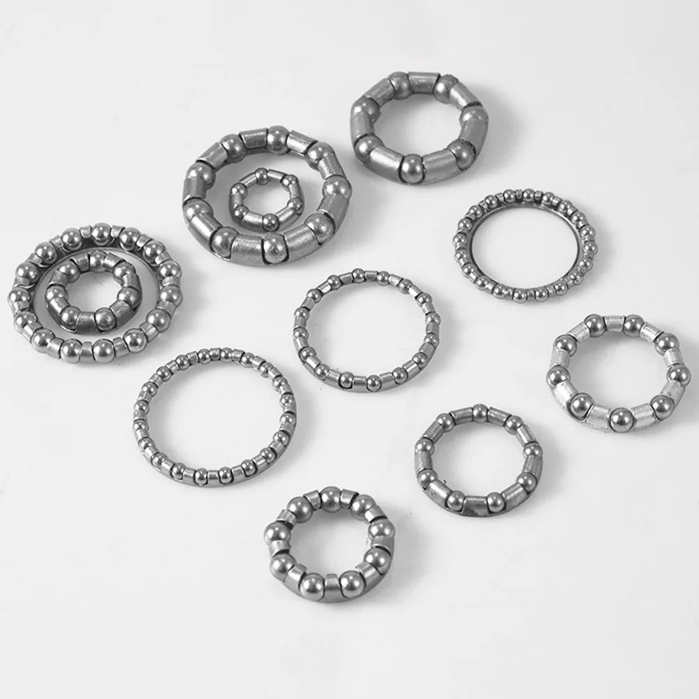 

Precision Engineered Bike Headset Bottom Bracket And Fork Bearings Set 10 Pieces For Smooth And Efficient Cycling
