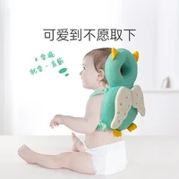 Newborn Headrest Security Pillows Backpack Toddler Baby Head Fall Protection Pad Cushion Cartoon Soft Security Pillows Backpack 2