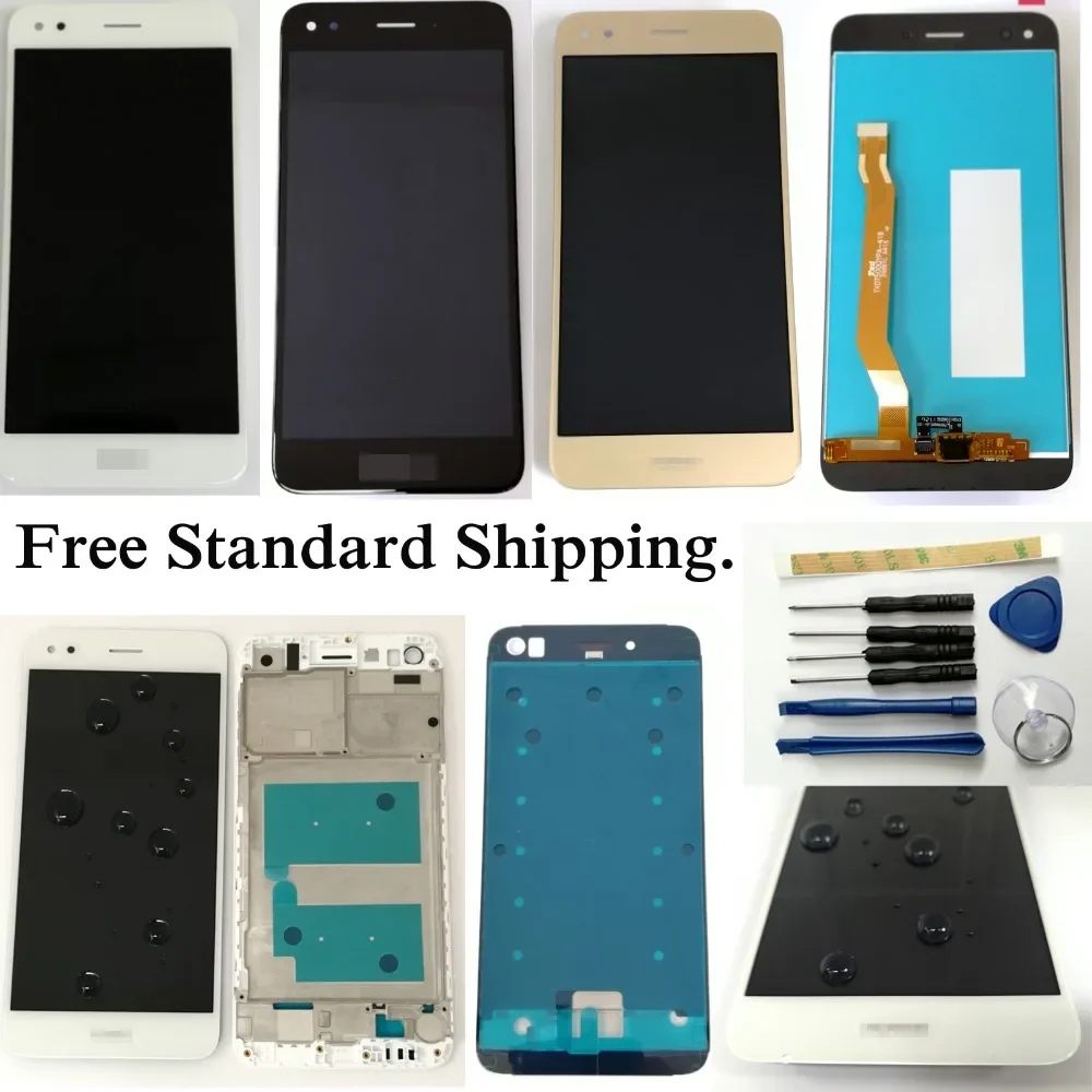 

Shyueda 100% новый A + рамка для Huawei Y6 Pro 2017 SLA-L02 SLA-L03 SLA-L22 SLA-L23 5,0 "ЖК-дисплей с сенсорным экраном и дигитайзером