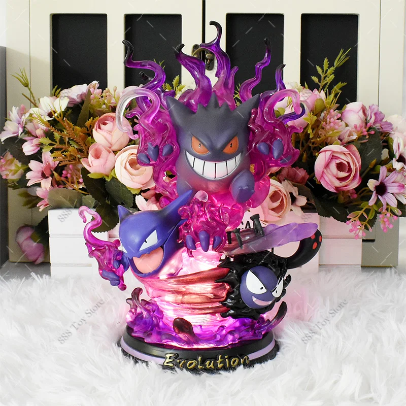 Gastly Gengar Action Figure Pokemon Figure GK Evolution Of