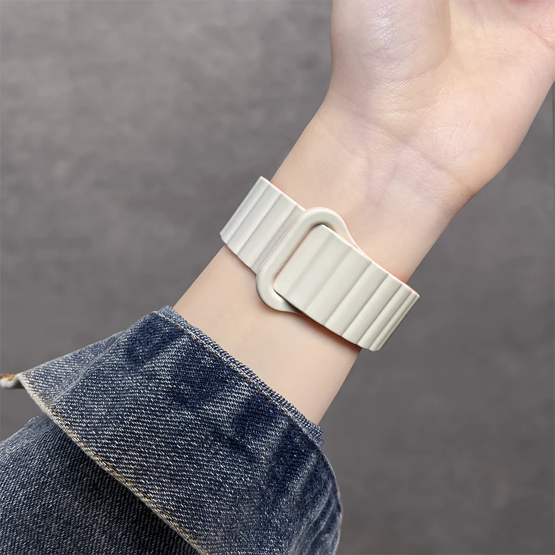 Magnetic Loop Silicone Sport Bracelet