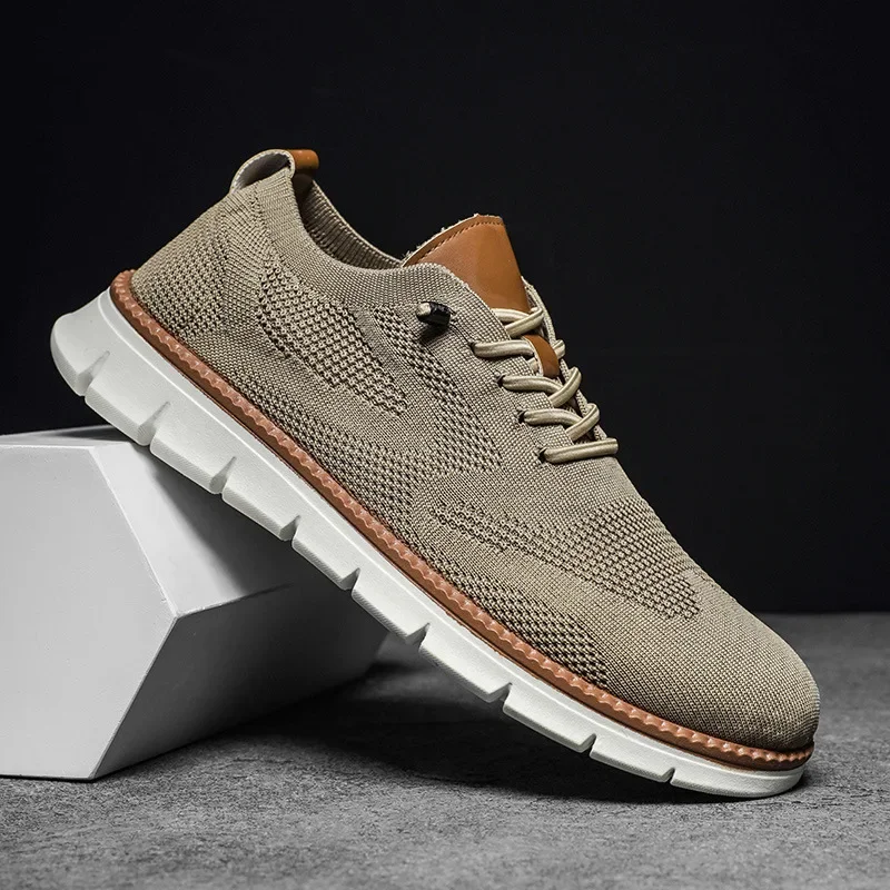 Men Casual Shoes Breeze Stylish Oxfords Fashion Formal Business Urban Non Slip Dress Sneakers for Party leather shoes,anti slip shoes