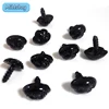 DIY 9/12/15/19mm Flat Bottom Triangle Nose Toy Puppy Bear Nose  Accessories Plastic Plushs Snout Animals Nose Plush Accessories 1