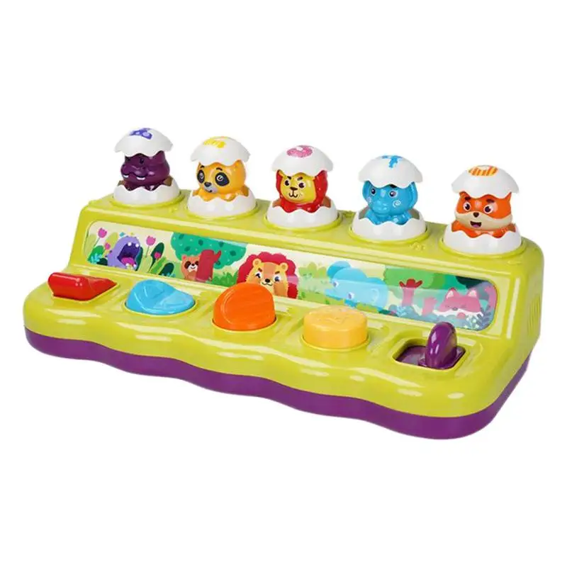 

Animals Toy Cause And Effect Toy With Music Sound Developmental Learning Toys For Boys And Girls Birthday Gift