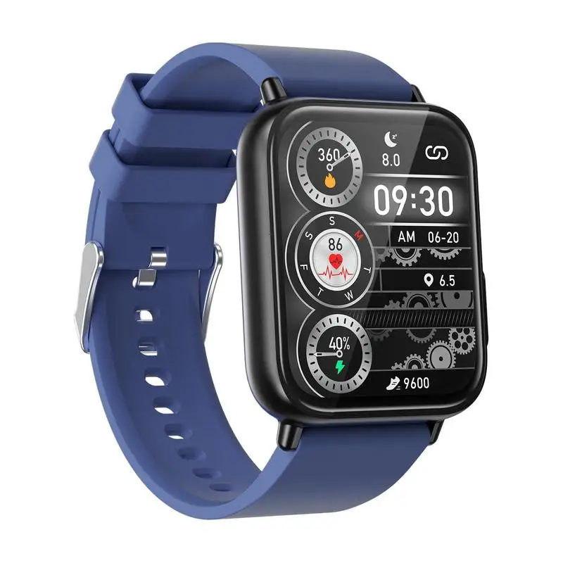 

Smart Watch Men Women 1.9 Inch Full Touch Screen Sport Fitness Watch IP68 Waterproof Smartwatch Wearable Blood Glucose Monitor