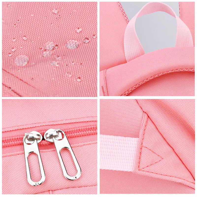 OYIXINGER 2024 High Quality Student Backpack Unisex Nylon Light Schoolbag Children's Large Capacity Satchel Boys Girls Bookbags