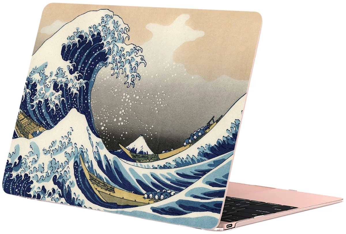 Capa Dura para Macbook Air 13 m2 m1 Pro 13 14 15 16 m3 Max 12 11 136 Retina Impressão A2179 A3114 A2992 A2918 2023 - Imagem 6
