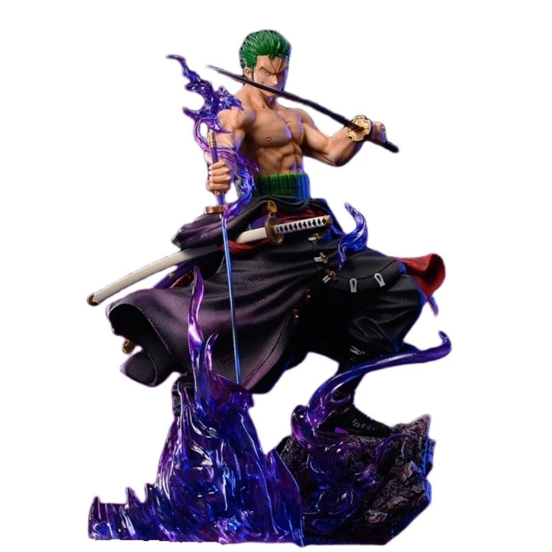 

26Cm Gk Lx Max Studio One Piece Roronoa Zoro Anime Action Figure Limited Edition Model Garage Kit Statue Toys Gift