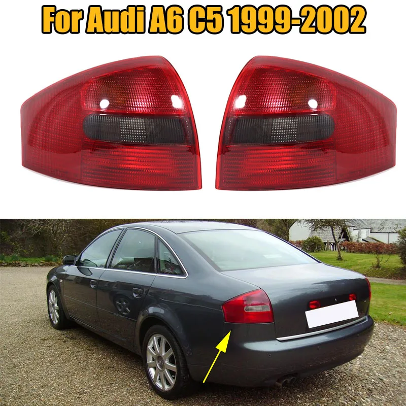 مصباح الذيل الخلفي ل ، مصباح الفرامل التوقف أودي ، لا ، غطاء الضوء الخلفي ، عاكس الضوء الخلفي ، ملحقات السيارة ، A6 ، C5 ، المصابيح ،! ،!