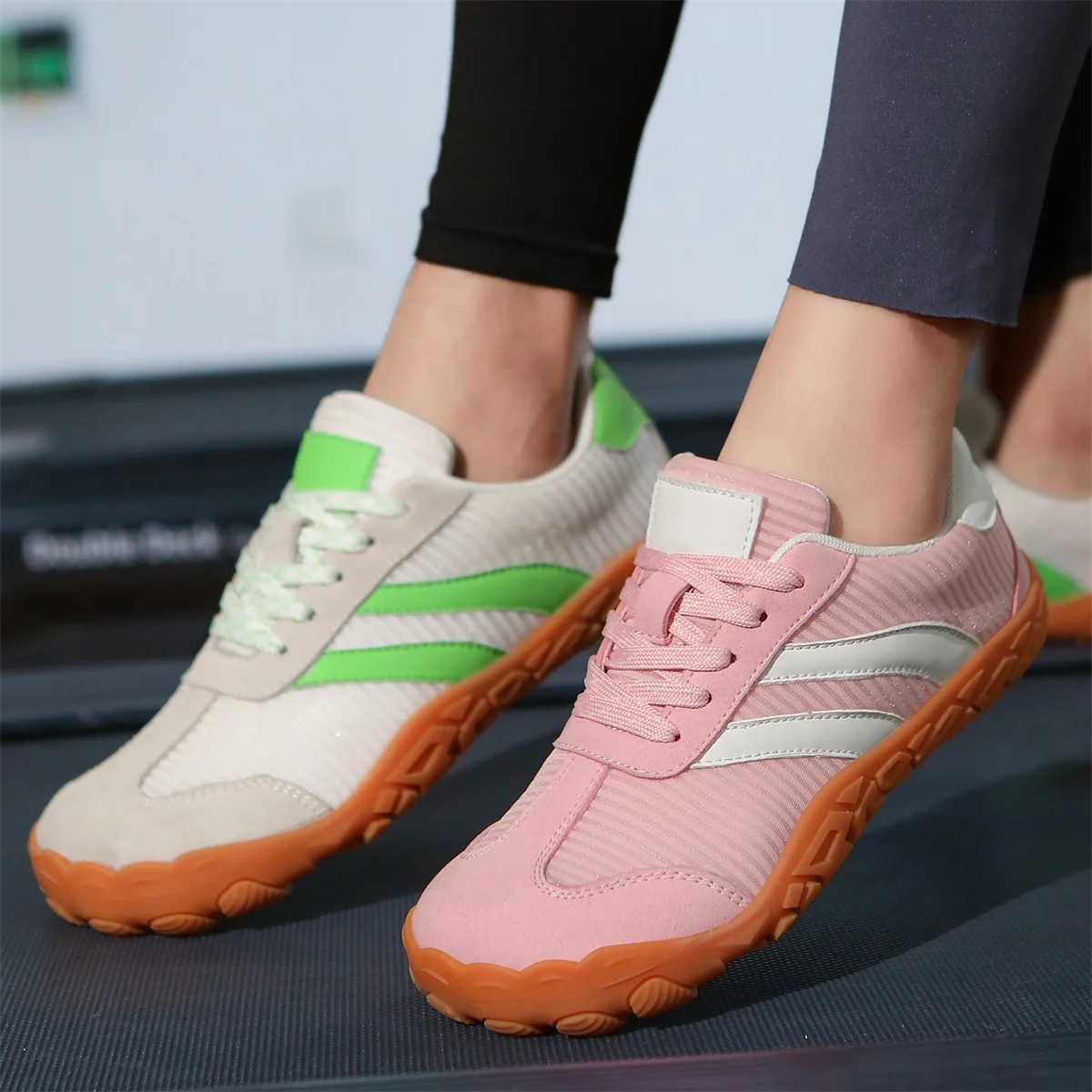 Versatile Barefoot Comfort Sneakers with Wide Toe and Non-Slip Sole