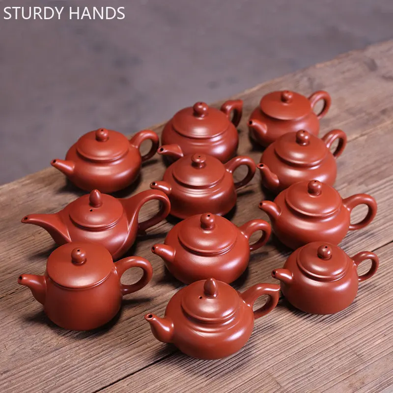 Yixing Teapot Hand Made Purple Clay Yixing Tea Pot Purple Clay Xi Shi