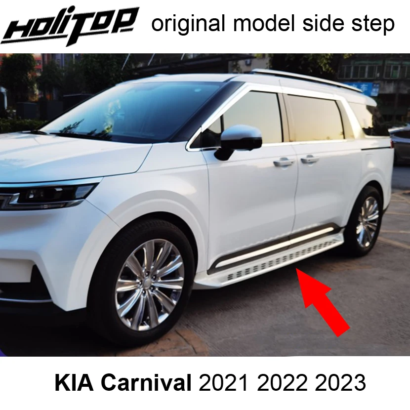 Running Boards for KIA Carnival 2022 2023 2024 Side Step Nerf Bar  Accessories