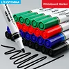 4Pcs/Set Erasable Magnetic Whiteboard Marker Pen Blackboard Marker Chalk Glass Ceramics Office School Art Marker Stationery 3
