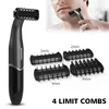 4 in 1 Intimate Areas Haircut Shaver Men Bikini Line Sensitive Razor Balls Eggs Pubic Hair Shaving Trimmer Face Beard Clipper 3