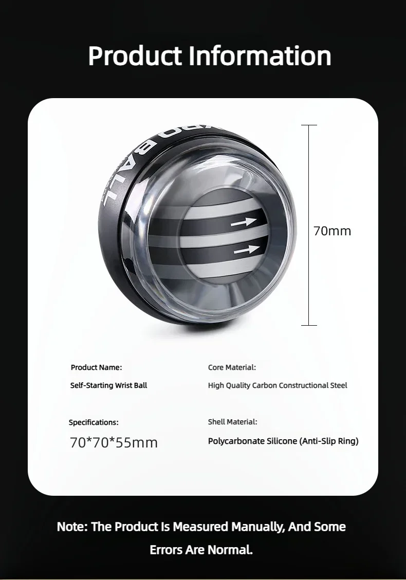 Gyroball Powerball Forearm Exerciser