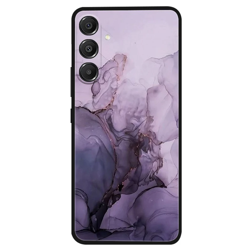 Marble Soft Matte Silicone Back Cover - Full Coverage Phone Shell