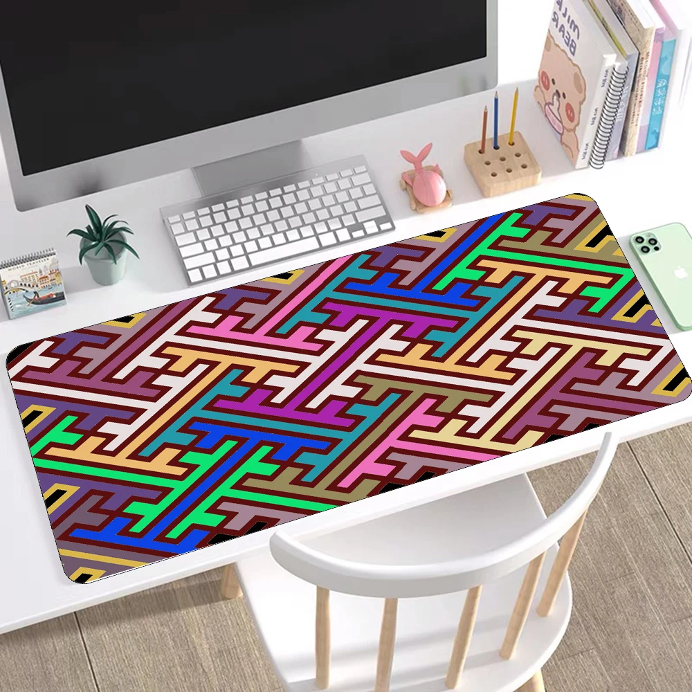 

Color art mouse pad Gaming accessories mouse pad gamer carpet Non-slip rubber large mouse pad xxl 400x900CM Multicolor table mat