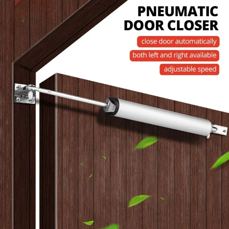 Front Door Stopper Buffer Automatic Door Closer Speed Close Fold 90 Degree Positioning Hardware Home Stoppers Lock Goalkeeper