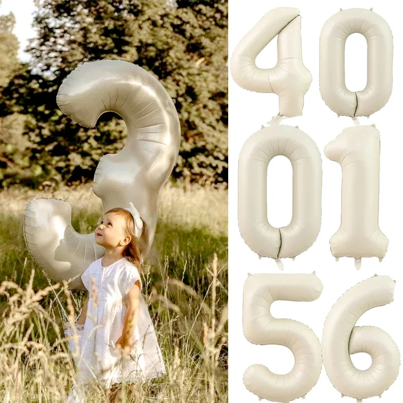 10 Stück 12 Zoll Happy Birthday Ballon Dekor Roségold Chrom Metallic Latex Ballons für Kinder 1. 30. Geburtstag Party Metall Globos – Detail 2