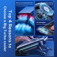 Laptop Cooling Pad Laptop Coolers for Computer PC Notebook Gaming Laptop Fan Height Adjustable Laptop Cooling Stand - Image 6