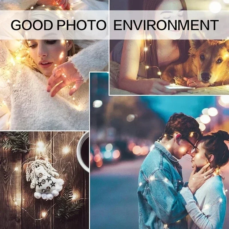 Battery Operated Dimmable Fairy String Lights with Remote Timer, 50-300 LED on Copper Wire