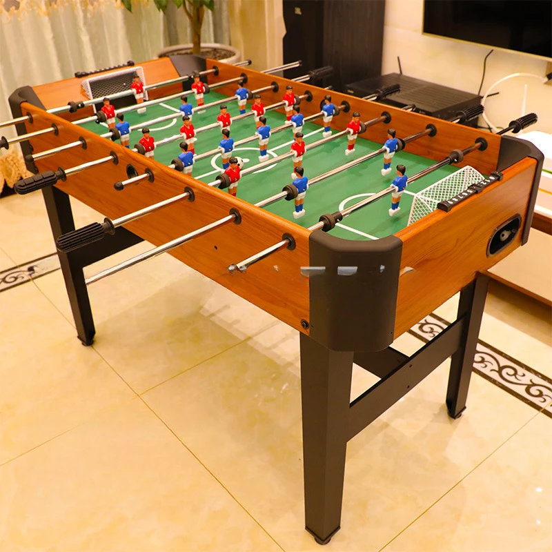 Table Soccer Table Kids Games Entertainment Hot Selling Soccer Table, Indoor Wooden Football Match