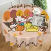 Sanrio Characters Tablecloth Outdoor Round Table Cover Funny Custom DIY Table Cloth For Living Room Dining 1