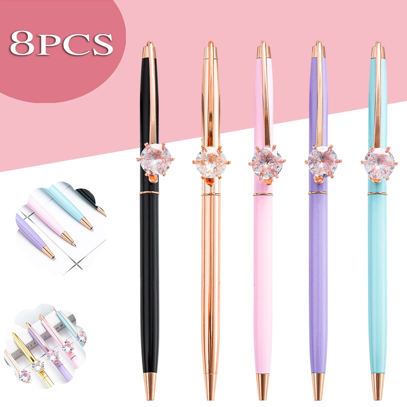 

Шариковая ручка с мультяшным рисунком, 8 шт.