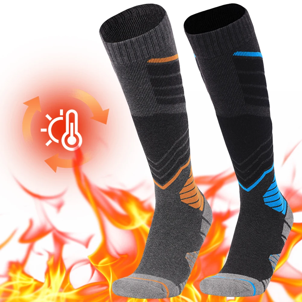 Ski Thermal Socks Men Women Ski Hiking Snowboarding Climbing Sports Thicker Thermal Socks Winter Long Warm Compression