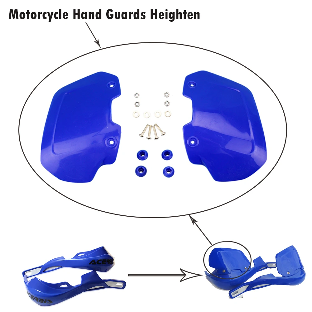 Off-Road Motorcycle Handguard Protector Shield - 22mm & 28mm