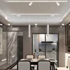 White Zigbee Magnetic Track Smart Lighting Grille Flood Lamp Embedded Flexible Linear Fixture Track Rail Ceiling Indoor Living 5