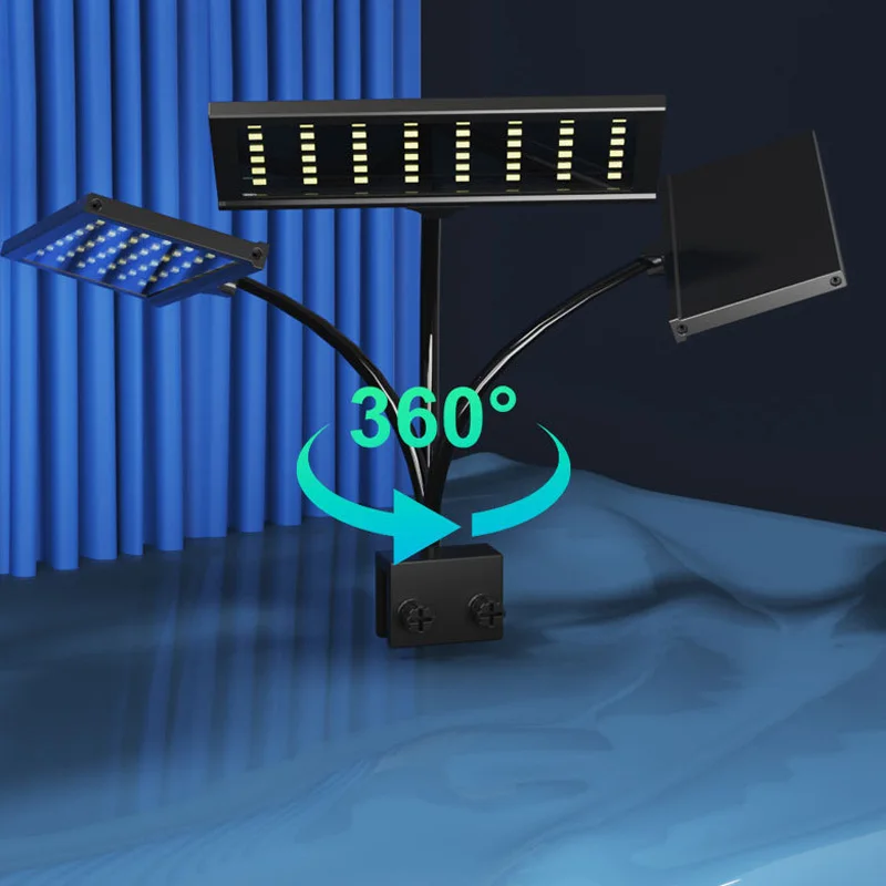 12W15W Fish Tank Clip Lamp 220V Led Hightlight White Color Waterproof Lamp Aquarium Lights aquarium light aquarium lamp